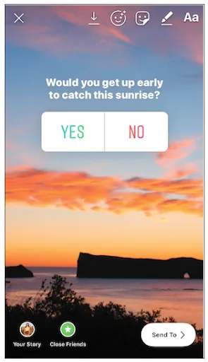 Instagram-polls